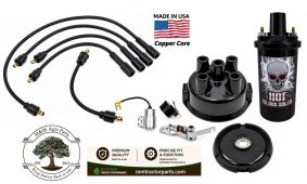 Delco Distributor Ignition Tune up Kit & 12V Hot Coil Allis Chalmers Tractor Delco-Remy Distributor
